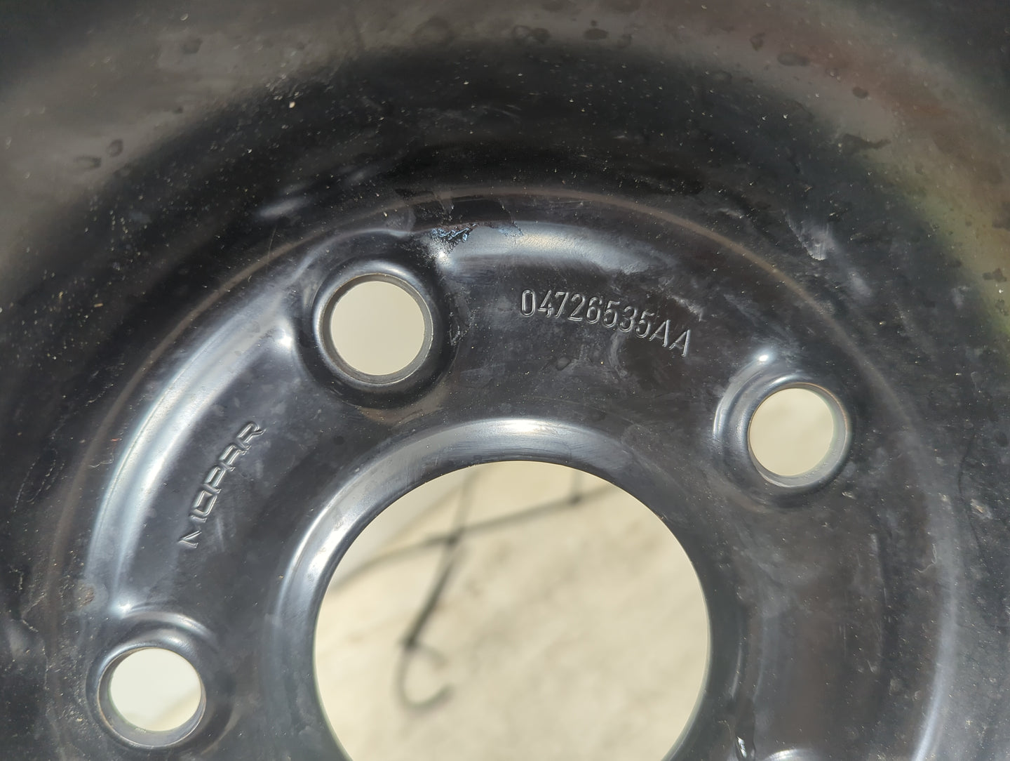 2017 Chrysler Pacifica Spare Donut Tire Wheel Rim Oem - Oemusedautoparts1.com