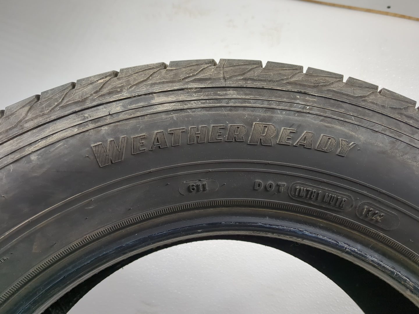 Used Tire 235/65R17 GOODYEAR ASSURANCE WEATHERREADY 104H - Tread Depth 8/32 - Oemusedautoparts1.com