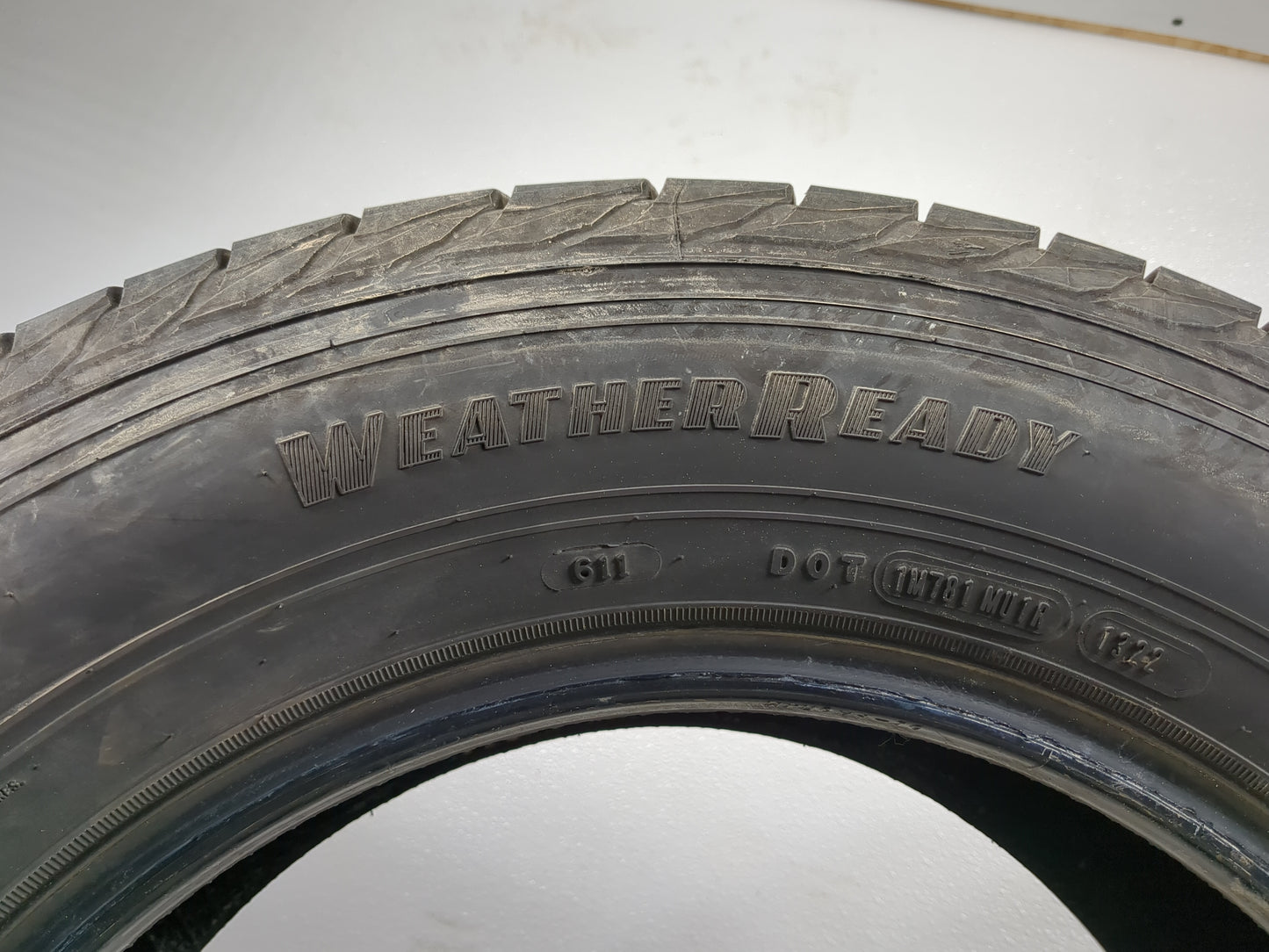 Used Tire 235/65R17 GOODYEAR ASSURANCE WEATHERREADY 104H - Tread Depth 8/32 - Oemusedautoparts1.com