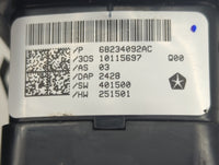2017-2022 Chrysler Pacifica Master Power Window Switch Replacement Driver Side Left P/N:68234092AC Fits OEM Used Auto Parts 