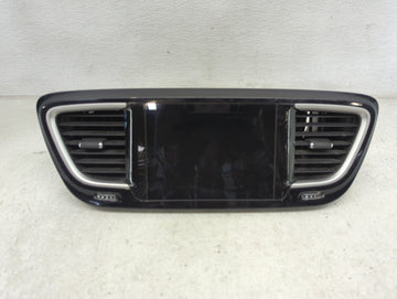 2017 Chrysler Pacifica Information Display Screen Black - Oemusedautoparts1.com