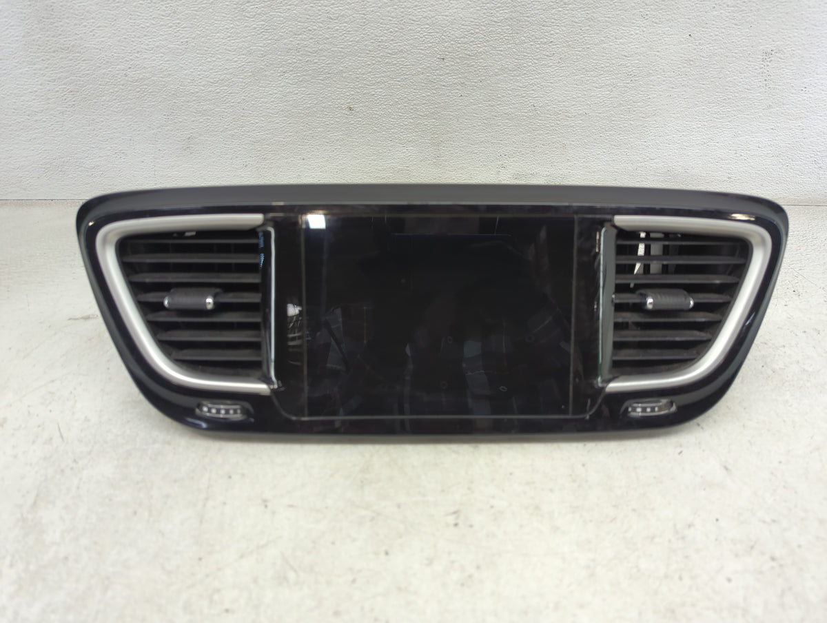 2017 Chrysler Pacifica Information Radio Display Screen Black - Oemusedautoparts1.com