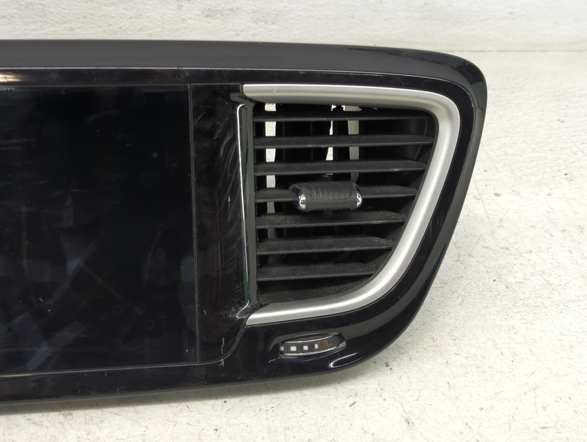 2017 Chrysler Pacifica Information Radio Display Screen Black - Oemusedautoparts1.com