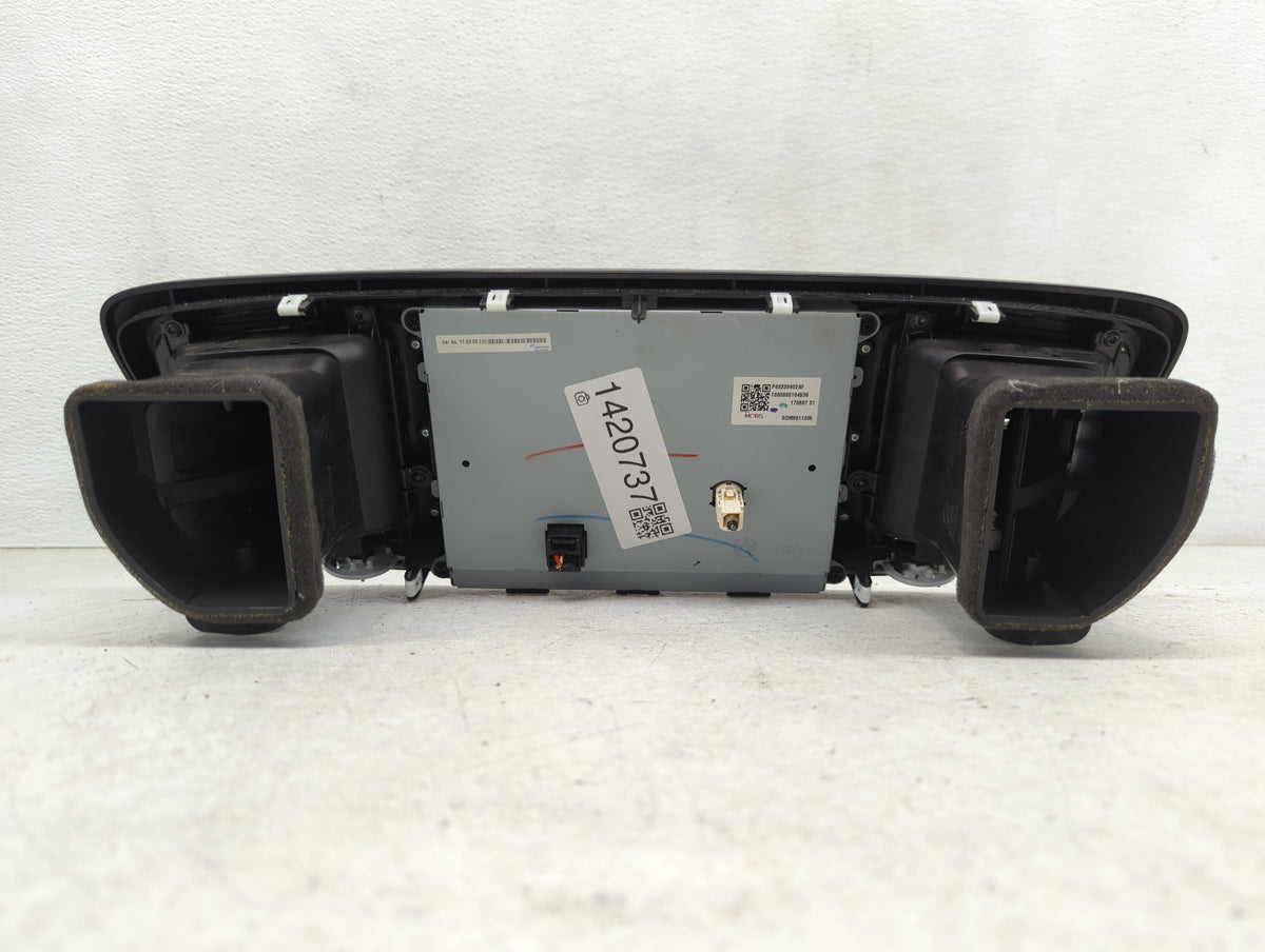 2017 Chrysler Pacifica Information Radio Display Screen Black - Oemusedautoparts1.com