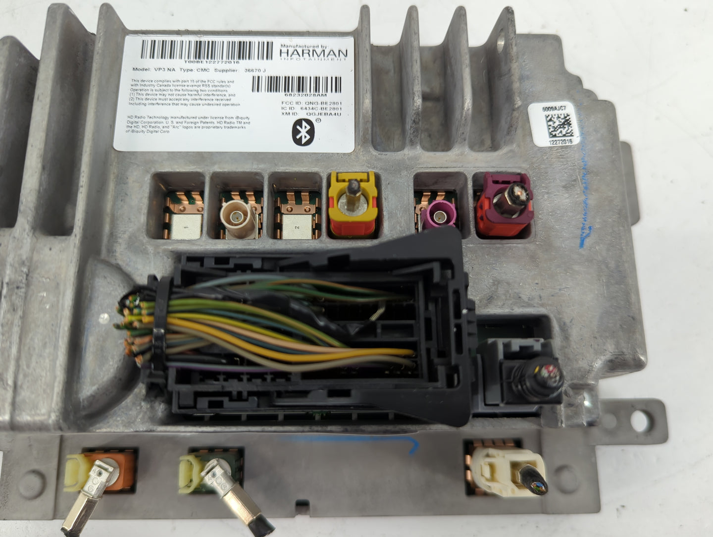 2017-2018 Chrysler Pacifica Radio AM FM Cd Player Receiver Replacement P/N:68232028AM VP3 NA, T00BE122772016 Fits Fits 2017 