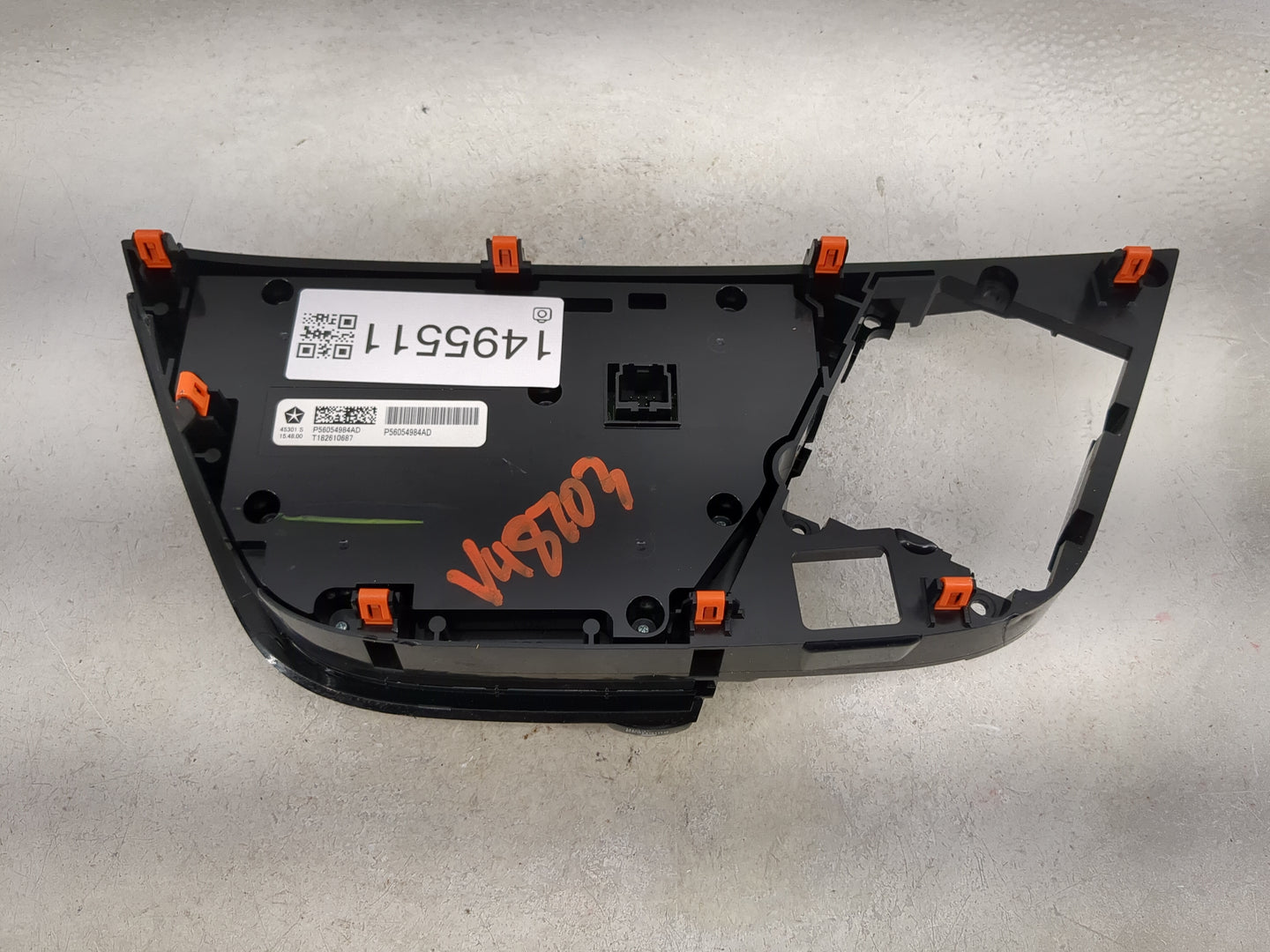 2017 Chrysler Pacifica Climate Control Module Temperature AC/Heater Replacement P/N:P56054984AD Fits OEM Used Auto Parts - O