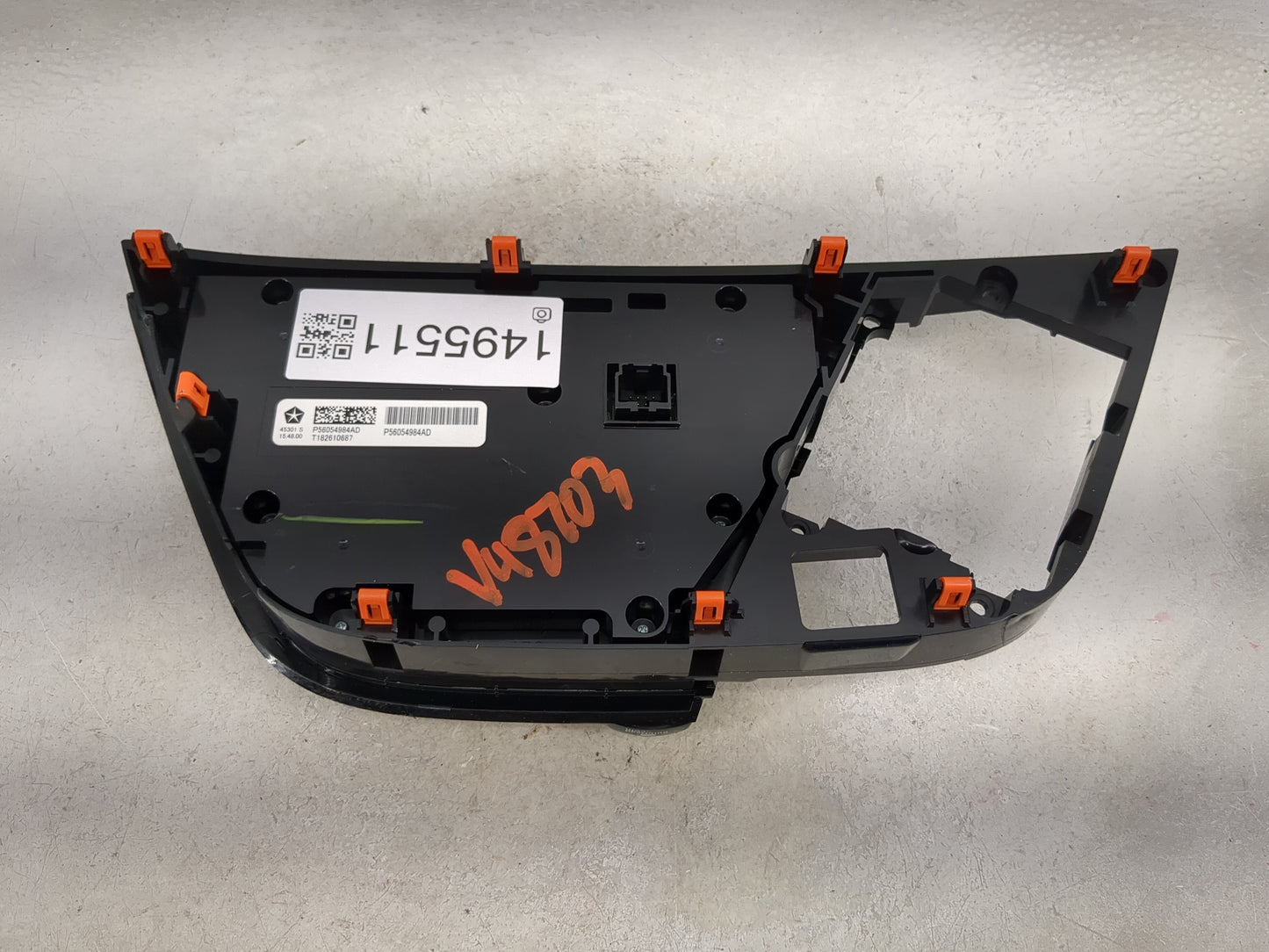 2017 Chrysler Pacifica Climate Control Module Temperature AC/Heater Replacement P/N:P56054984AD Fits OEM Used Auto Parts - O