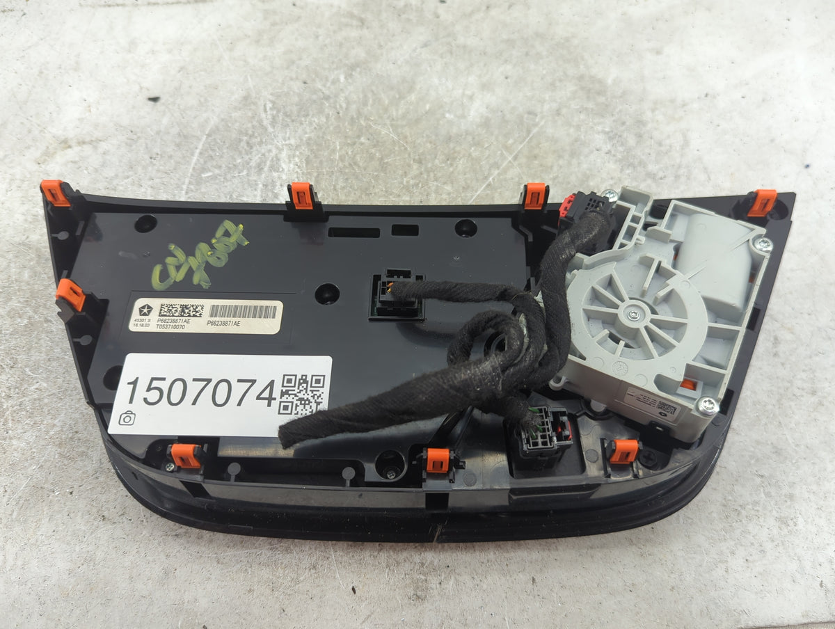 2017 Chrysler Pacifica Climate Control Module Temperature AC/Heater Replacement P/N:P68238871AE Fits OEM Used Auto Parts - O