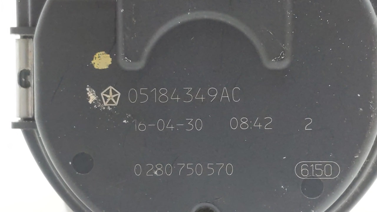 2017 Chrysler Pacifica Throttle Body P/N:05184349AB 05184349AE, 05184349AC Fits Fits 2011 2012 2013 2014 2015 2016 2018 2019