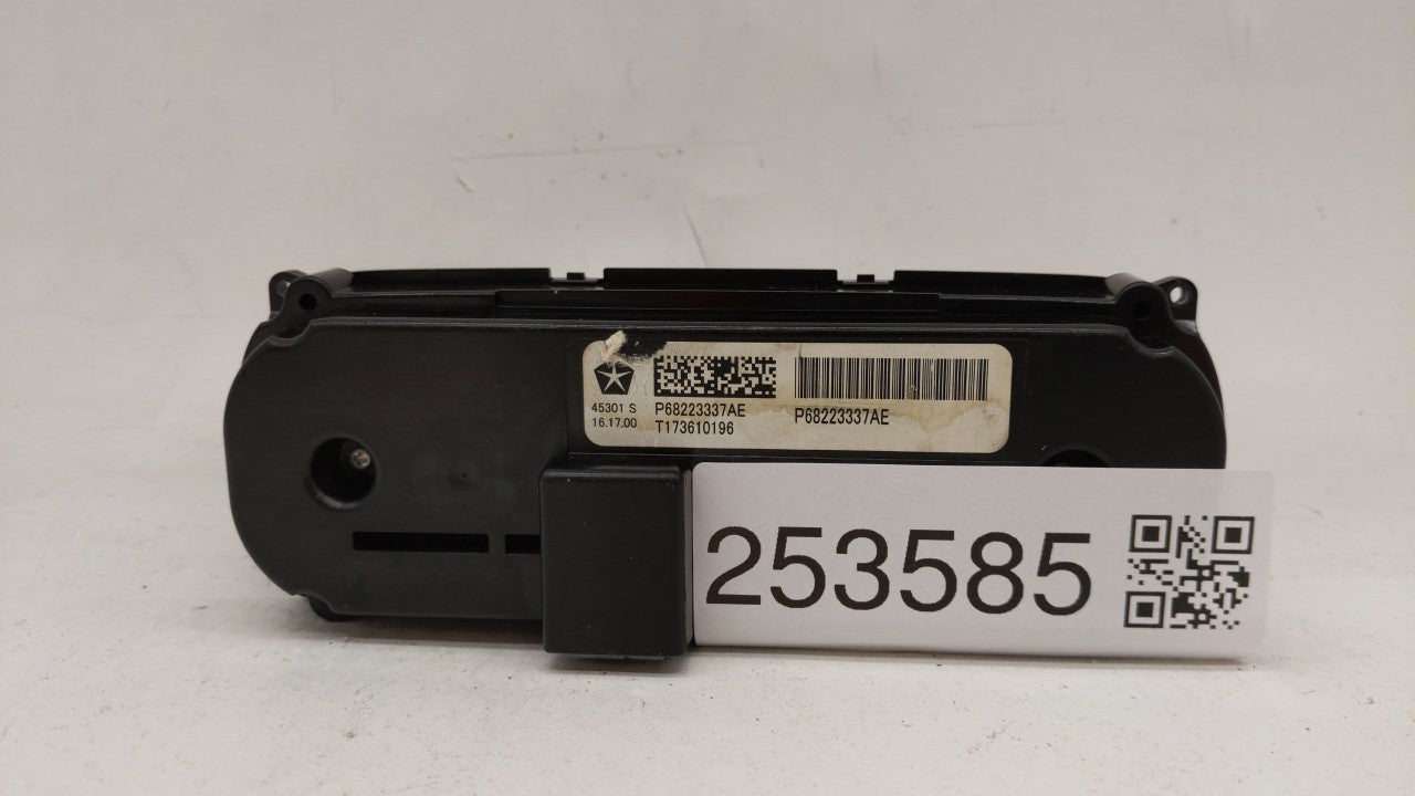 2017-2021 Chrysler Pacifica Climate Control Module Temperature AC/Heater Replacement P/N:P68223337AE Fits OEM Used Auto Part