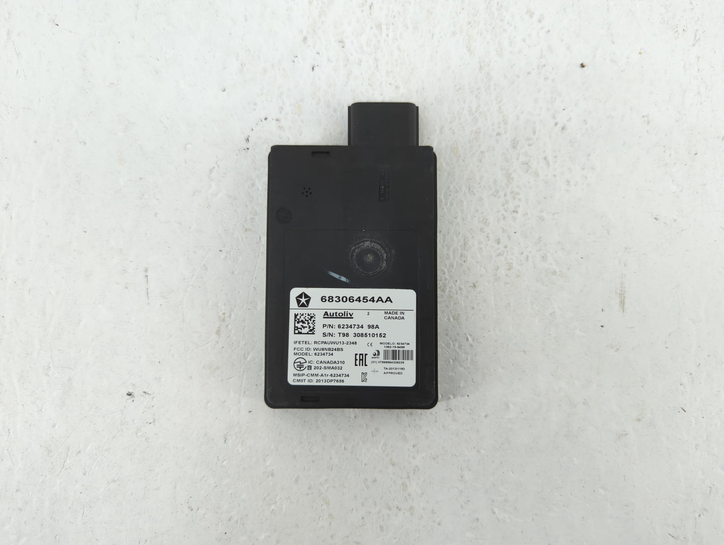 2017 Chrysler Pacifica Chassis Control Module Ccm Bcm Body Control - Oemusedautoparts1.com