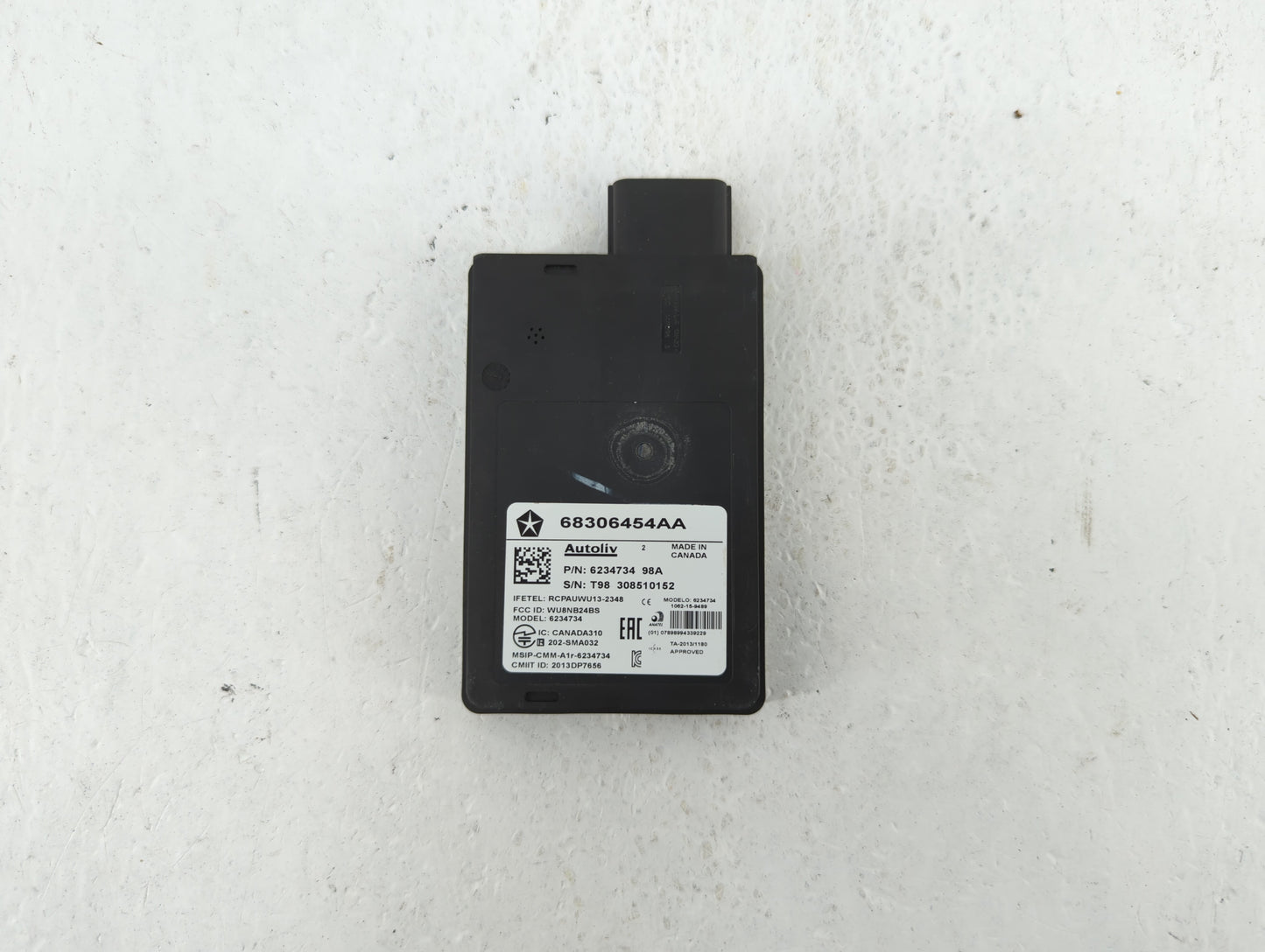 2017 Chrysler Pacifica Chassis Control Module Ccm Bcm Body Control - Oemusedautoparts1.com