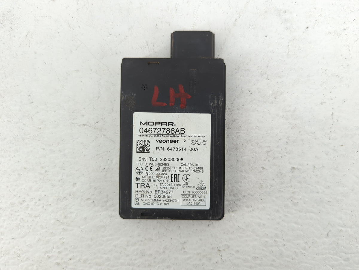 2024 Chrysler Pacifica Chassis Control Module Ccm Bcm Body Control - Oemusedautoparts1.com