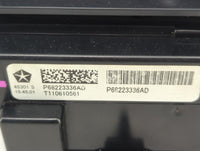 2017 Chrysler Pacifica Climate Control Module Temperature AC/Heater Replacement P/N:P68223336AD Fits OEM Used Auto Parts - O