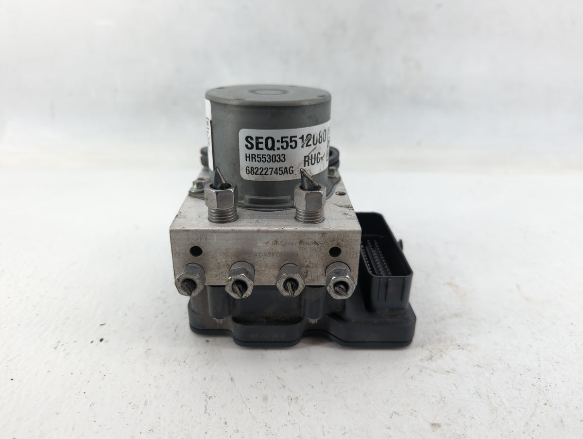 2017-2018 Chrysler Pacifica Anti-Lock Brake ABS Pump Module Actuator OEM P/N:68222745AG Fits Fits 2017 2018 OEM Used Auto Pa