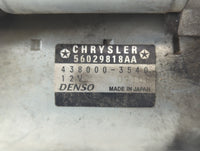 2017-2020 Chrysler Pacifica Car Starter Motor Solenoid OEM P/N:438000-3540 56029818AA Fits Fits 2017 2018 2019 2020 2022 OEM