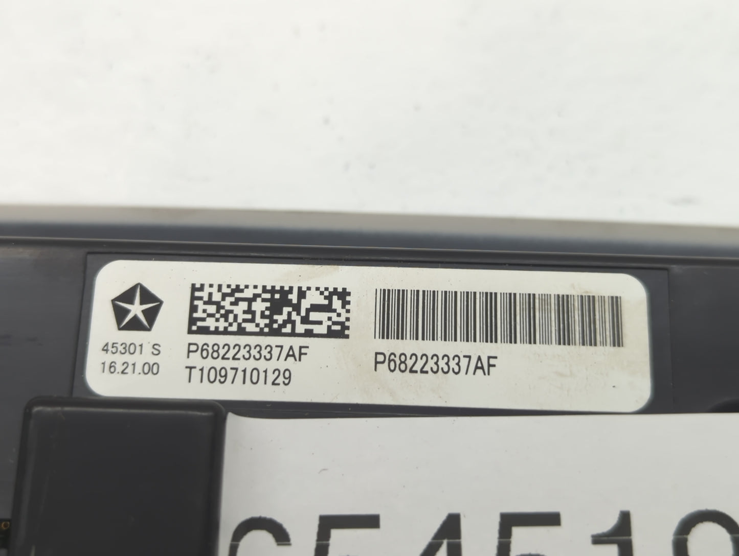 2017 Chrysler Pacifica Climate Control Module Temperature AC/Heater Replacement P/N:L0254973AA Fits OEM Used Auto Parts - Oe