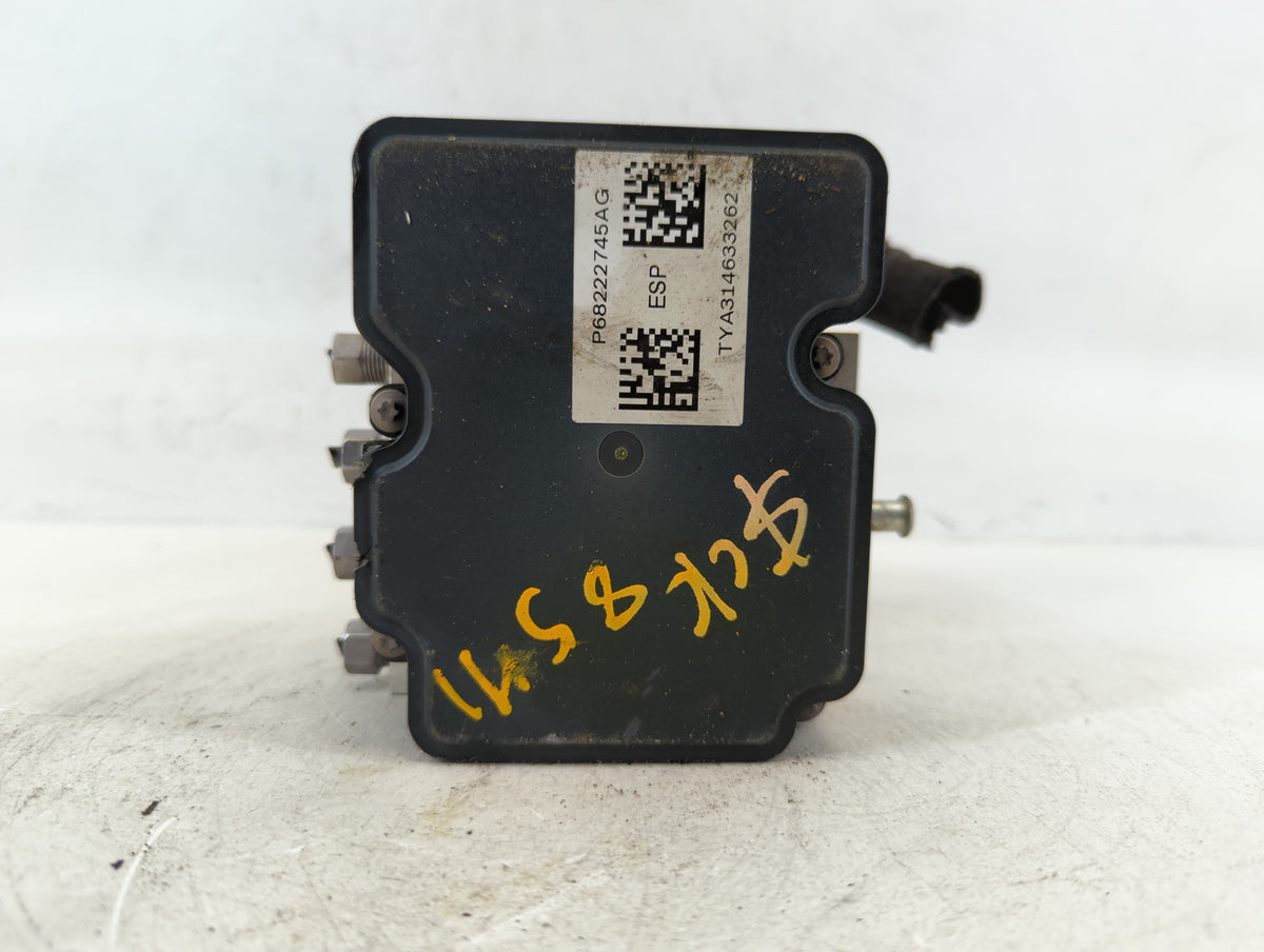 2017-2018 Chrysler Pacifica Anti-Lock Brake ABS Pump Module Actuator OEM P/N:P68222745AG Fits Fits 2017 2018 OEM Used Auto P