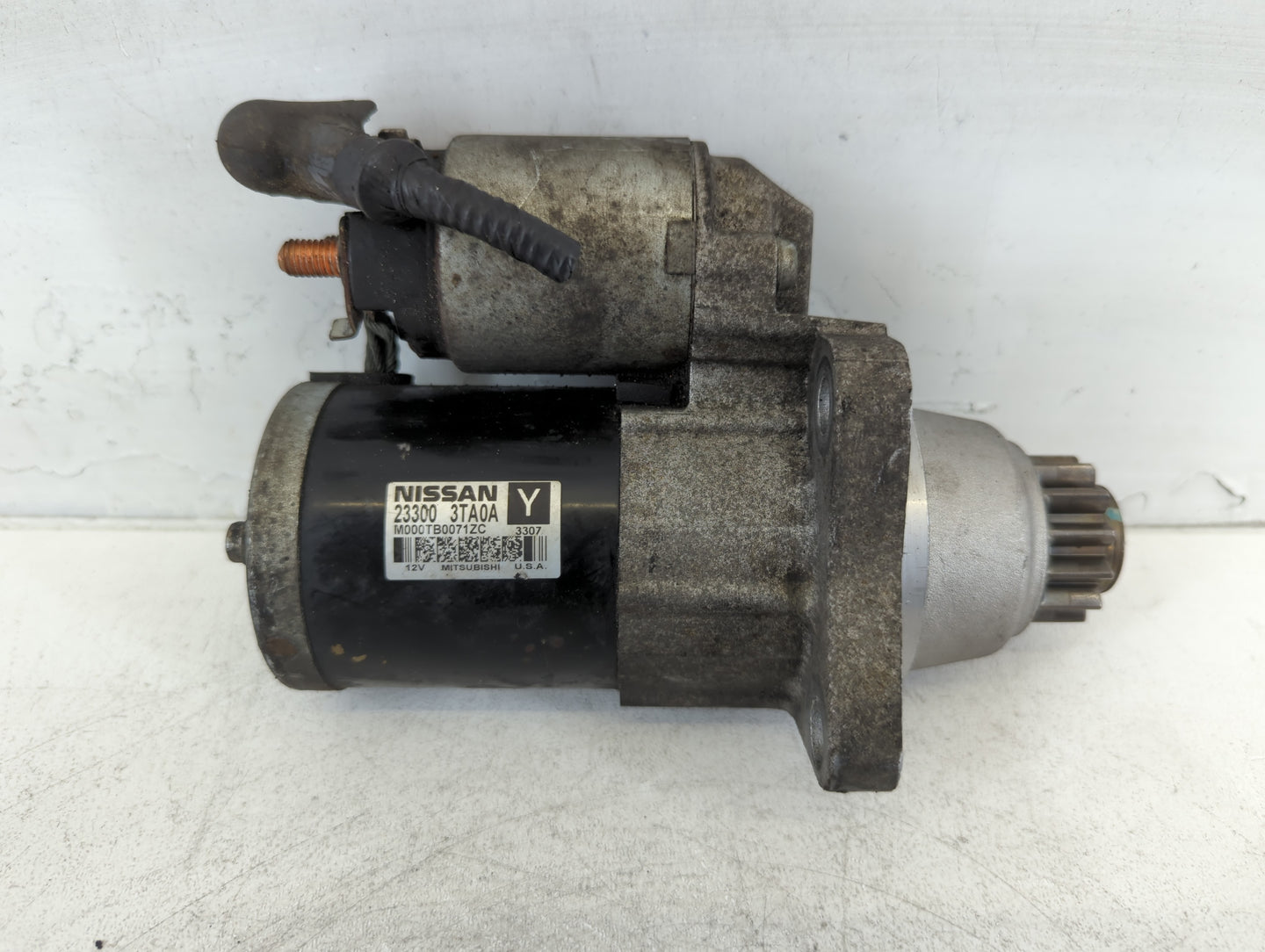 2017-2022 Chrysler Pacifica Car Starter Motor Solenoid OEM P/N:23300 3TA0A Fits Fits 2017 2018 2019 2020 2021 2022 OEM Used 