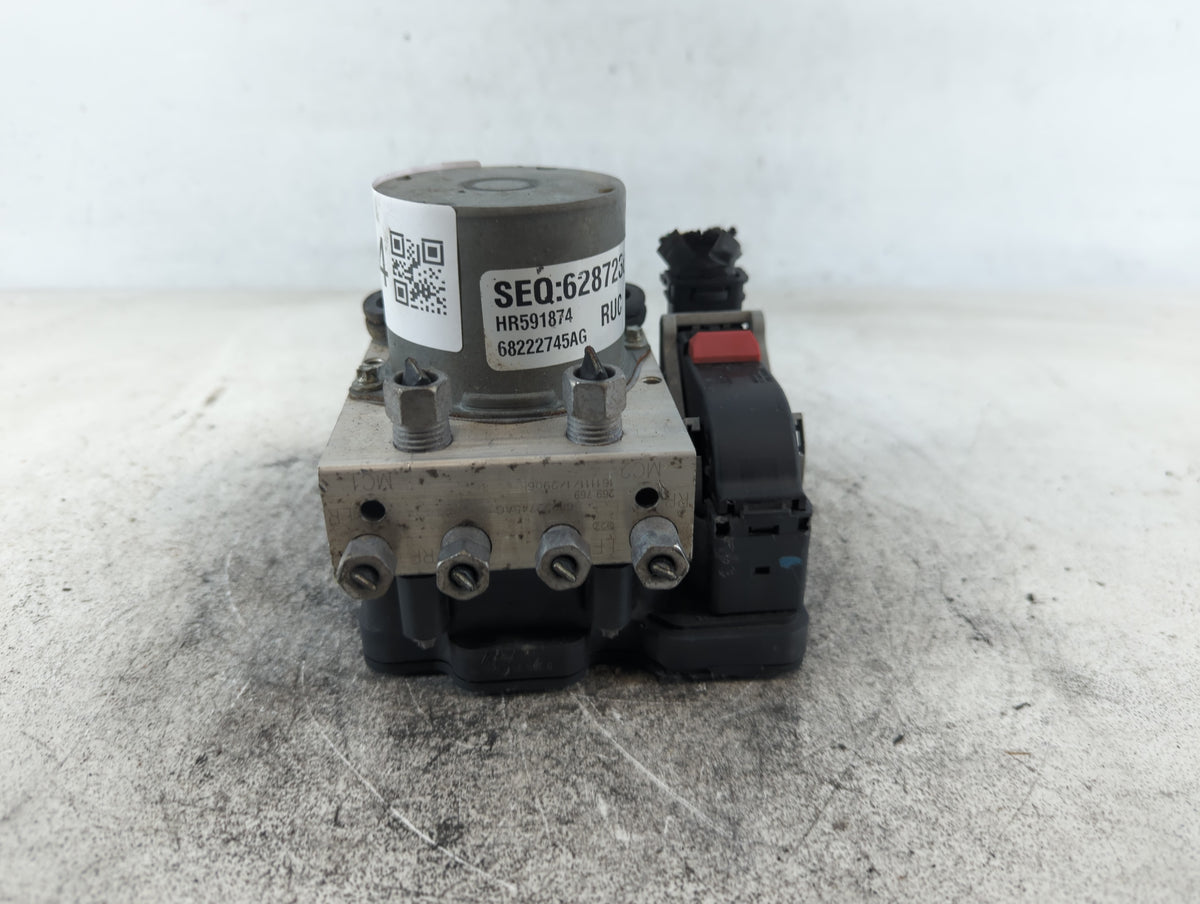 2017-2018 Chrysler Pacifica Anti-Lock Brake ABS Pump Module Actuator OEM P/N:P68222745AG Fits Fits 2017 2018 OEM Used Auto P