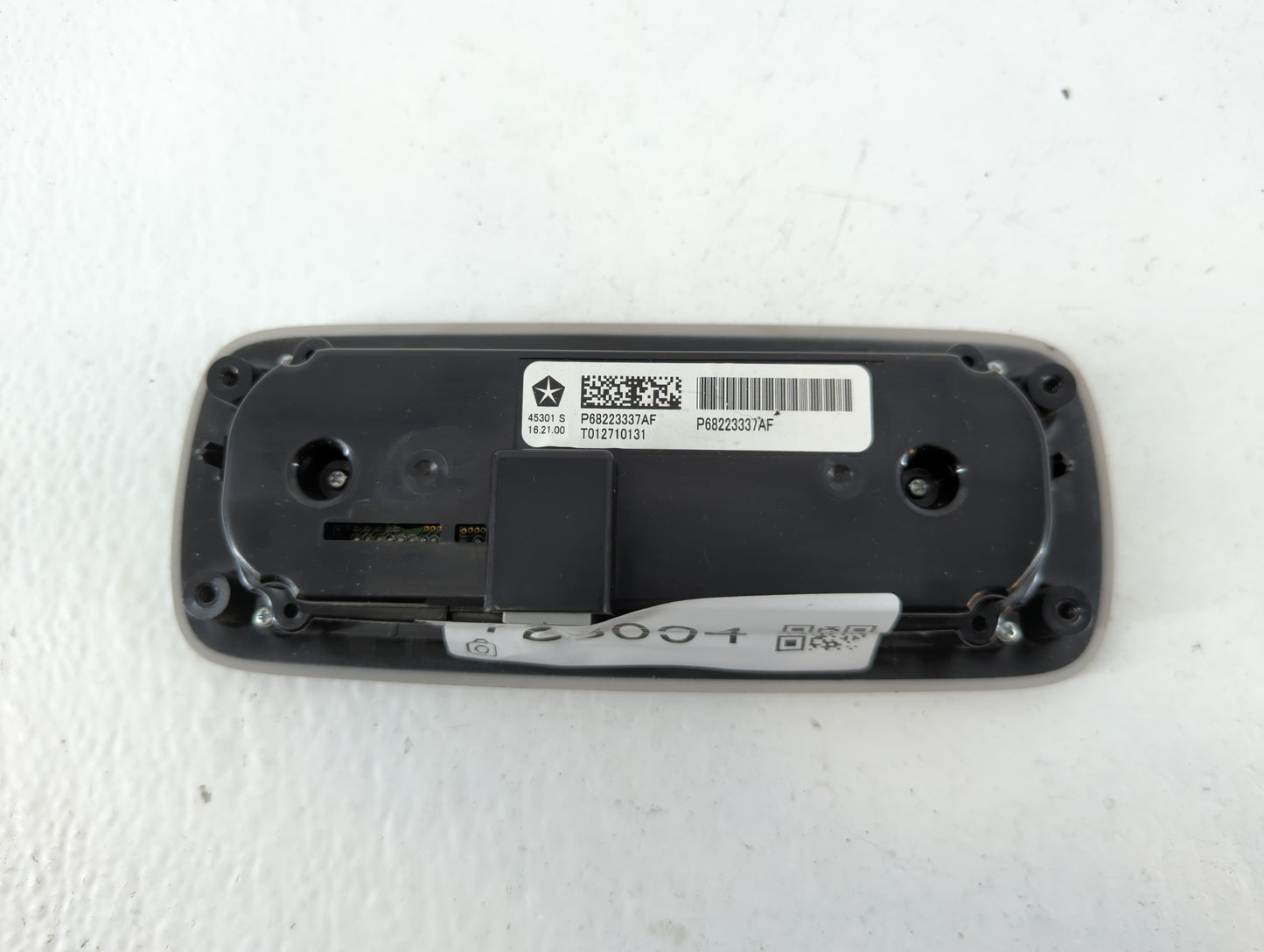 2017-2021 Chrysler Pacifica Climate Control Module Temperature AC/Heater Replacement P/N:P68223337AF Fits OEM Used Auto Part