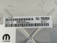 2017 Chrysler Pacifica PCM Engine Control Computer ECU ECM PCU OEM P/N:P68267021AE Fits OEM Used Auto Parts - Oemusedautopar