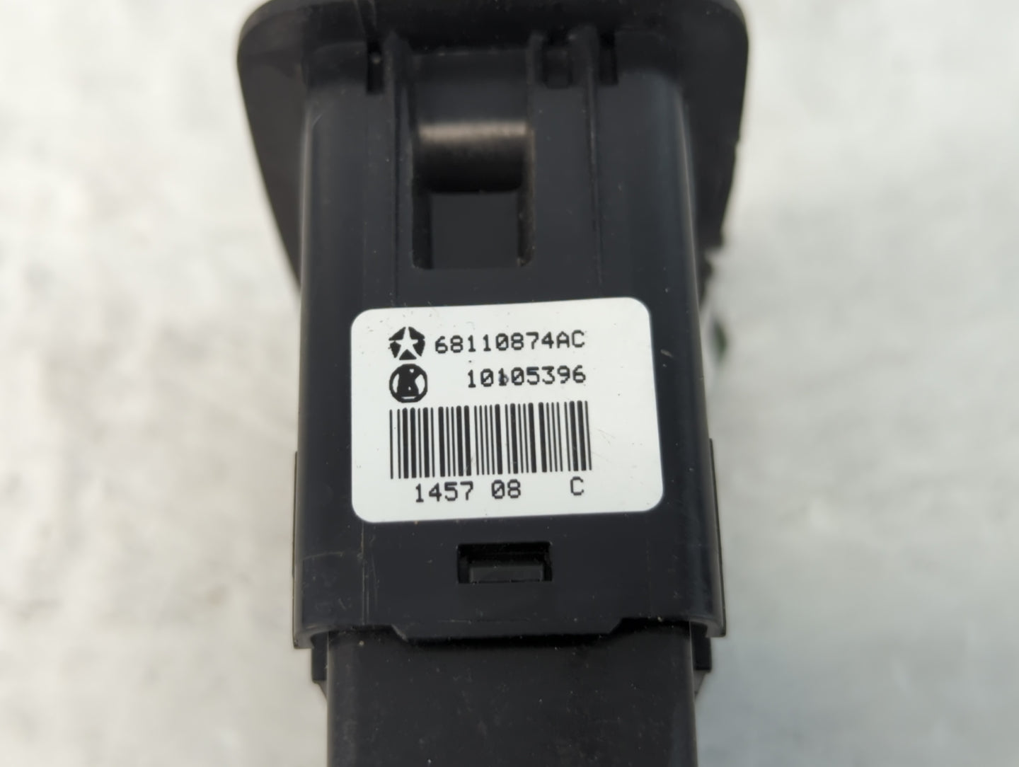 2017 Dodge Caravan Master Power Window Switch Replacement Driver Side Left P/N:68110874AC Fits OEM Used Auto Parts - Oemused