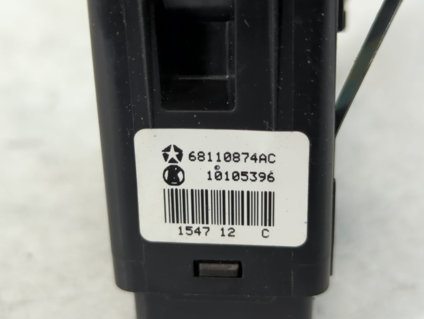 2017 Dodge Caravan Master Power Window Switch Replacement Driver Side Left P/N:68110874AC Fits OEM Used Auto Parts - Oemused