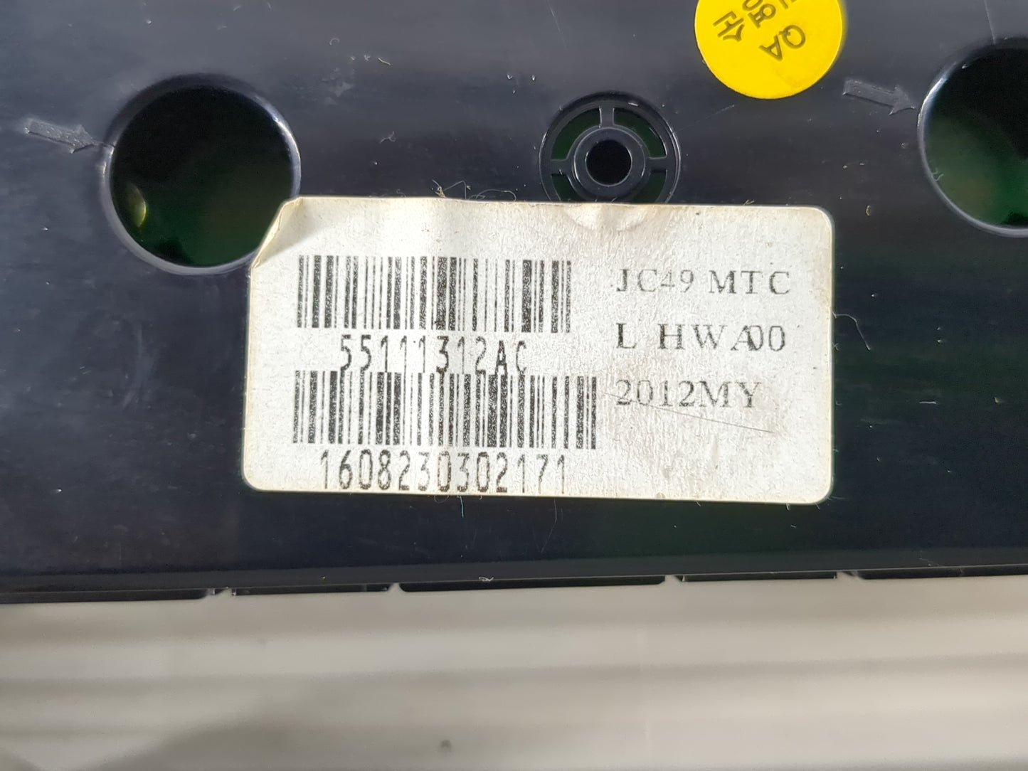 2017 Dodge Caravan Climate Control Module Temperature AC/Heater Replacement P/N:55111312AC Fits OEM Used Auto Parts - Oemuse