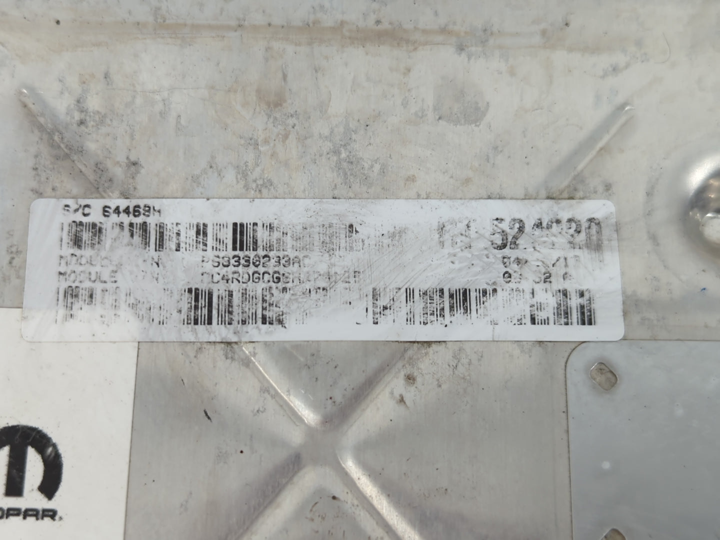 2017 Dodge Caravan PCM Engine Control Computer ECU ECM PCU OEM P/N:P682432295AB Fits Fits 2016 2018 2019 2020 OEM Used Auto 