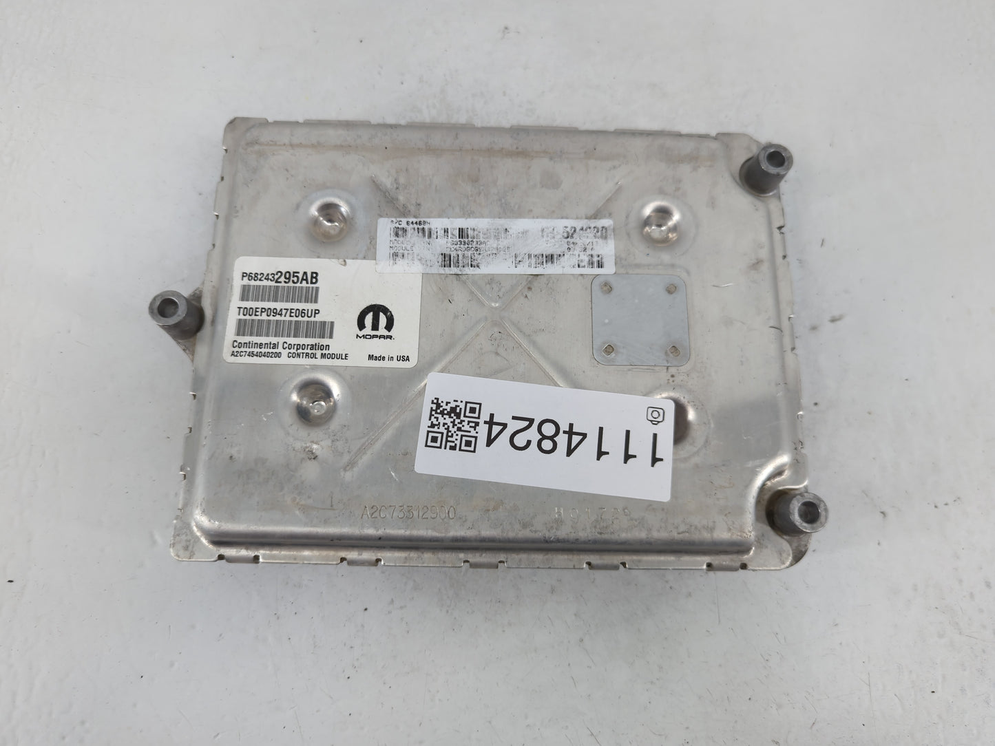 2017 Dodge Caravan PCM Engine Control Computer ECU ECM PCU OEM P/N:P682432295AB Fits Fits 2016 2018 2019 2020 OEM Used Auto 