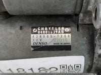 2017 Dodge Caravan Car Starter Motor Solenoid OEM P/N:428000-7200 04801839AB Fits OEM Used Auto Parts - Oemusedautoparts1.co