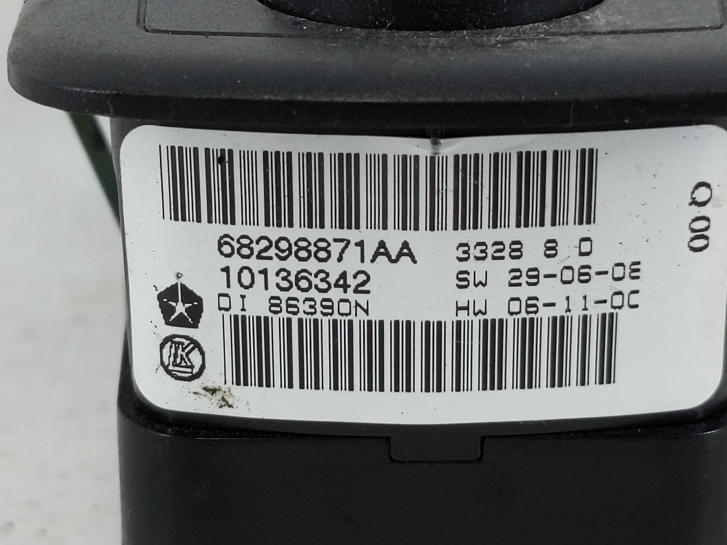 2017 Dodge Caravan Master Power Window Switch Replacement Driver Side Left P/N:68298871AA 68620454AA Fits OEM Used Auto Part