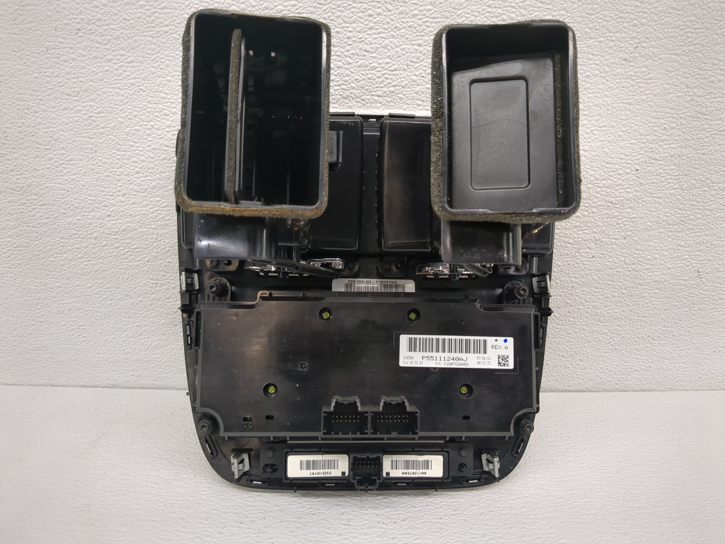 2017 Dodge Caravan Climate Control Module Temperature AC/Heater Replacement P/N:P551112240AJ Fits OEM Used Auto Parts - Oemu