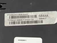 2017 Dodge Caravan Instrument Cluster Speedometer Gauges P/N:P68241684AA Fits Fits 2015 2016 2018 OEM Used Auto Parts - Oemu