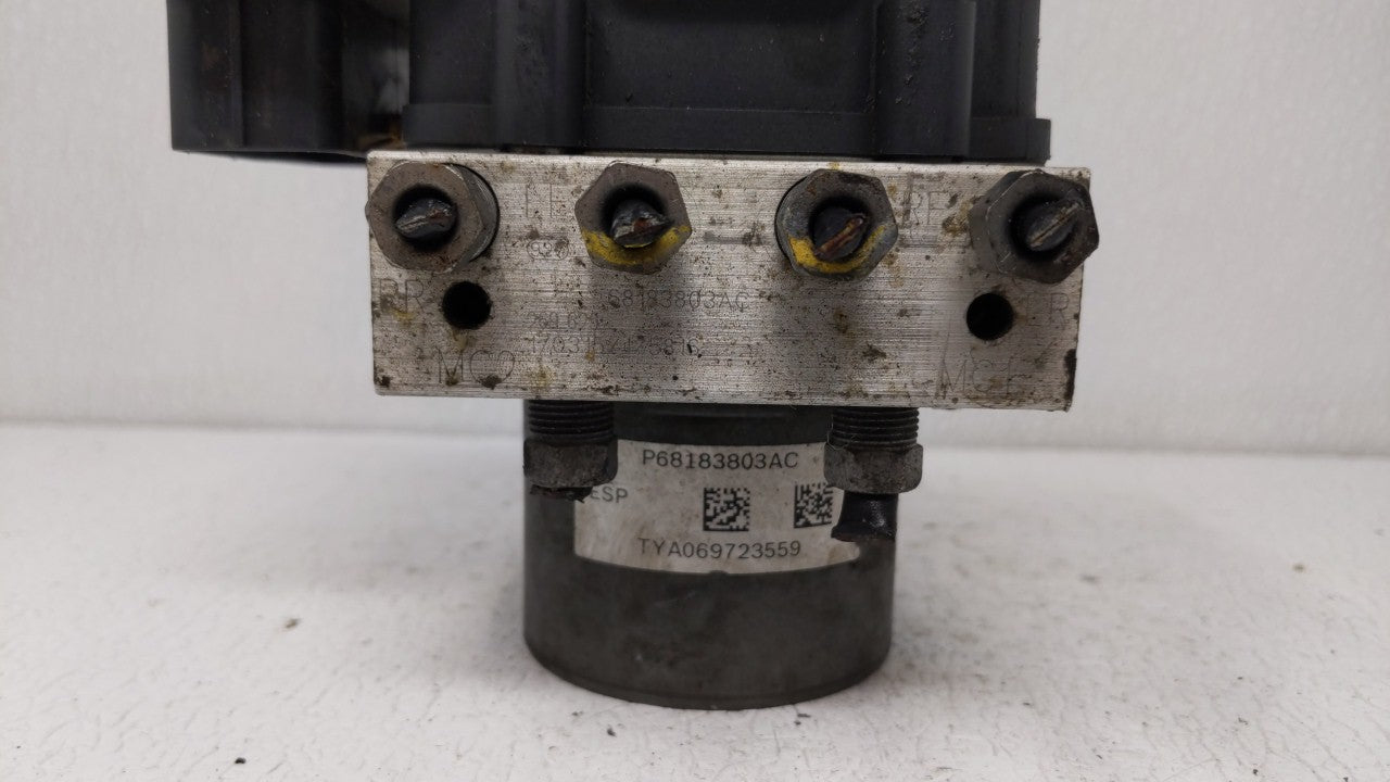 2017 Dodge Caravan ABS Pump Control Module Replacement P/N:P68183803AC P68183803AD Fits Fits 2015 2016 2018 OEM Used Auto Pa