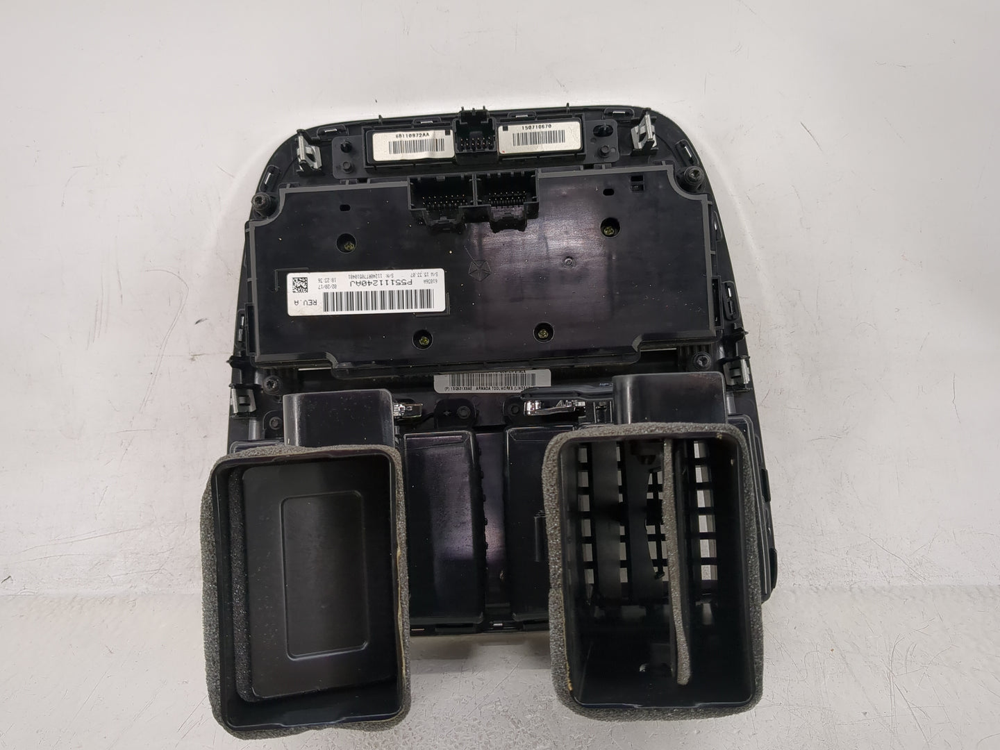 2017 Dodge Caravan Climate Control Module Temperature AC/Heater Replacement P/N:P55111240AJ Fits OEM Used Auto Parts - Oemus
