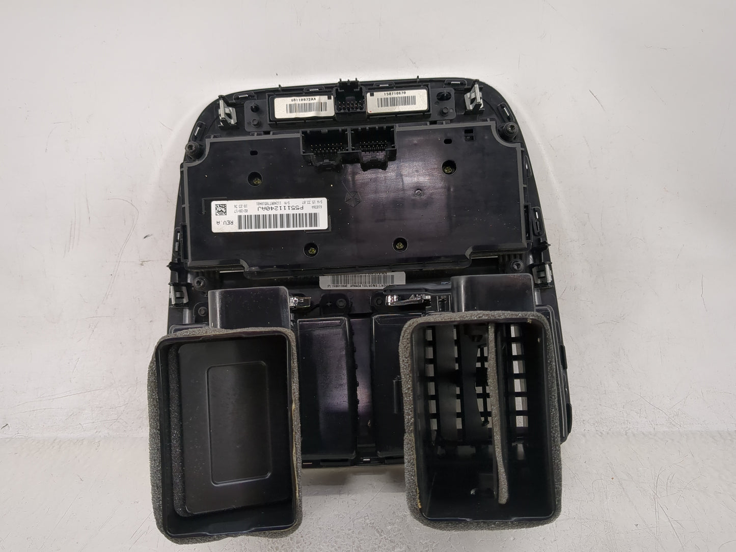 2017 Dodge Caravan Climate Control Module Temperature AC/Heater Replacement P/N:P55111240AJ Fits OEM Used Auto Parts - Oemus