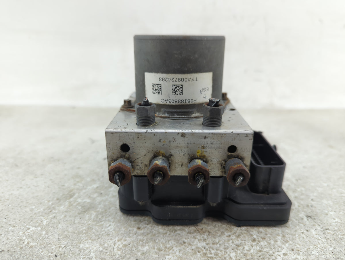 2017 Dodge Caravan Anti-Lock Brake ABS Pump Module Actuator OEM P/N:P68183803AC Fits Fits 2015 2016 2018 2019 2020 OEM Used 