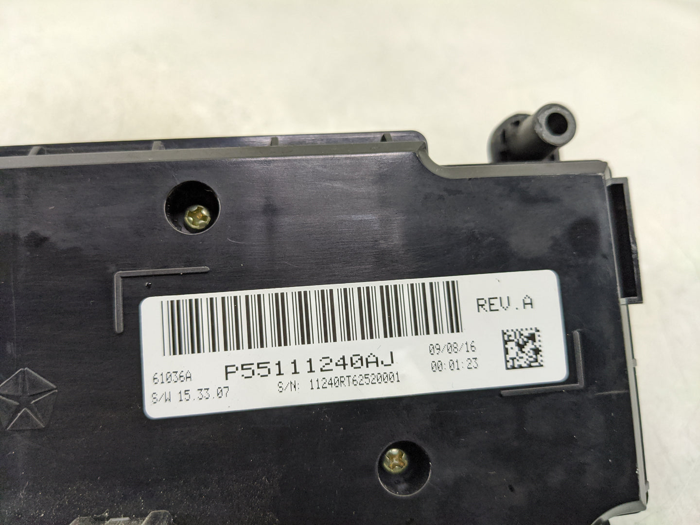 2017 Dodge Caravan Climate Control Module Temperature AC/Heater Replacement P/N:P55111240AJ Fits OEM Used Auto Parts - Oemus