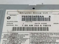 2017 Dodge Caravan Radio AM FM Cd Player Receiver Replacement Fits Fits 2012 2013 2014 2015 2016 2018 2019 2020 OEM Used Aut