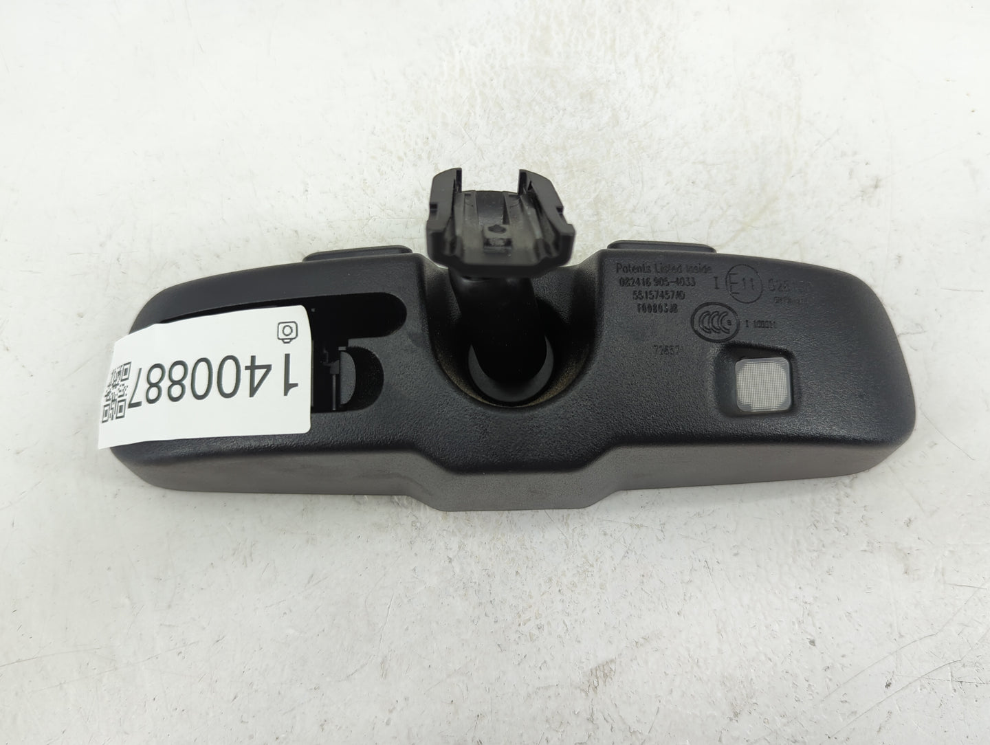 2017 Dodge Caravan Interior Rear View Mirror Replacement OEM P/N:E11 02130 Fits Fits 2010 2011 2012 2013 2014 2015 2016 OEM 