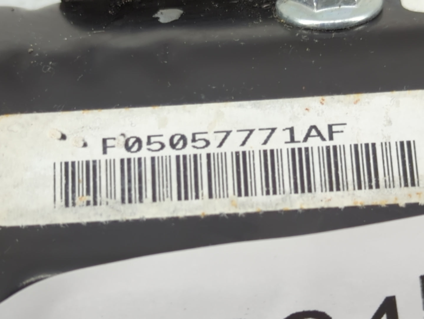 2017 Dodge Caravan Air Bag Driver Left Knee OEM P/N:5057771AF Fits Fits 2014 2015 2016 2018 OEM Used Auto Parts - Oemusedaut