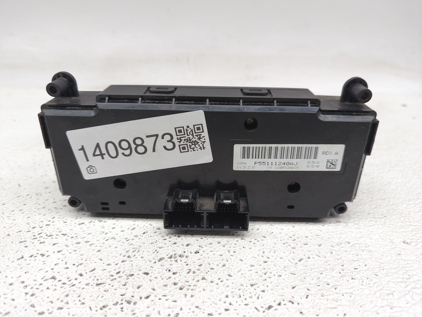 2017 Dodge Caravan Climate Control Module Temperature AC/Heater Replacement P/N:P55111240AJ Fits OEM Used Auto Parts - Oemus