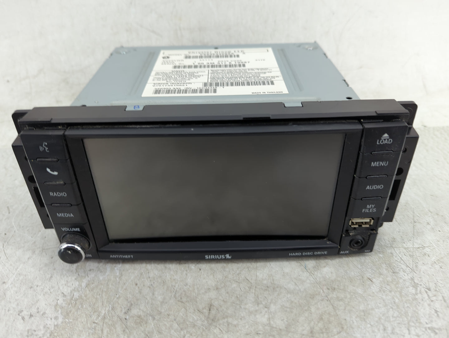 2017 Dodge Caravan Radio AM FM Cd Player Receiver Replacement P/N:68363459AA Fits Fits 2012 2013 2014 2015 2016 2018 2019 20