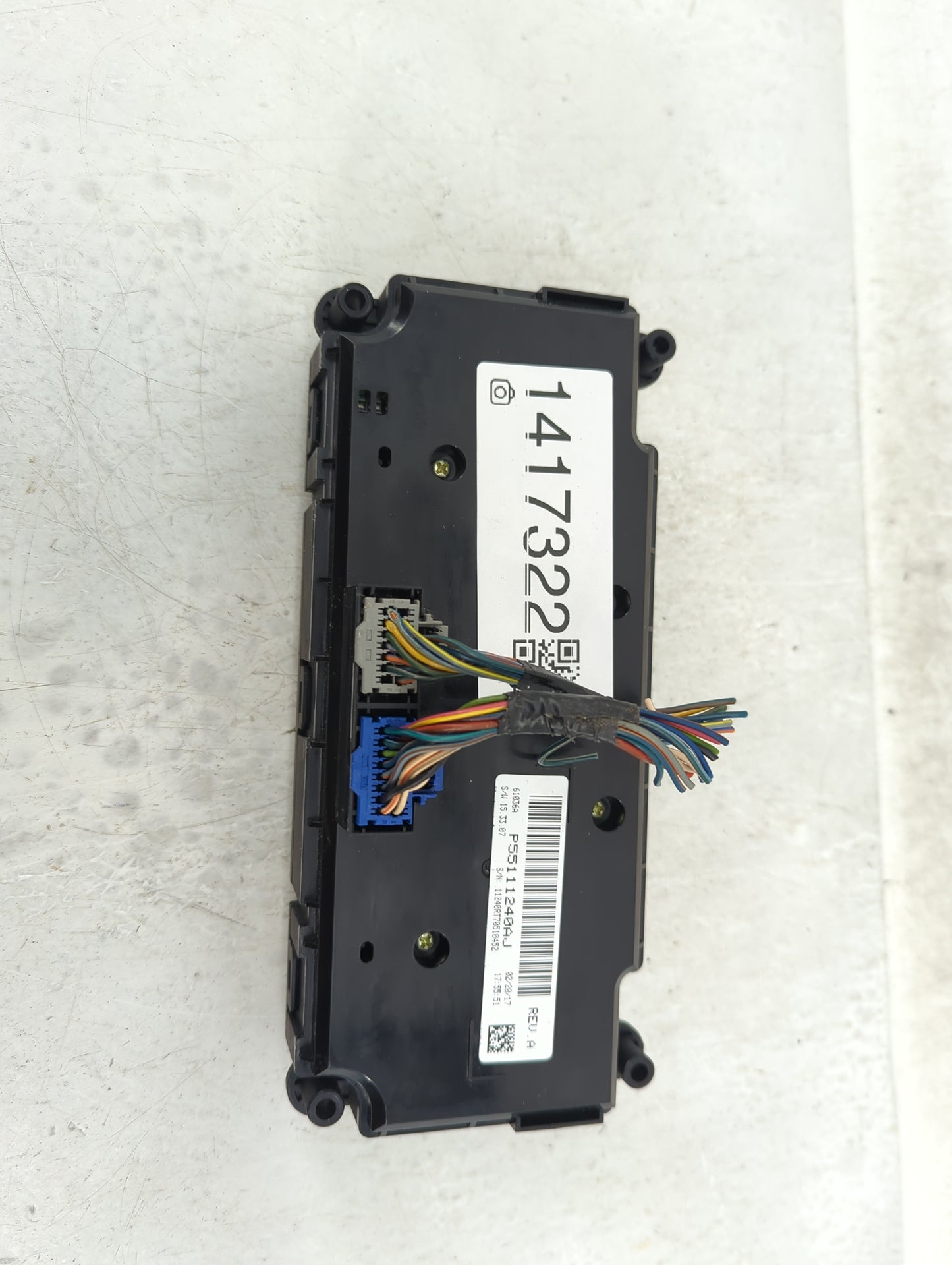 2017 Dodge Caravan Climate Control Module Temperature AC/Heater Replacement P/N:P55111240AJ Fits OEM Used Auto Parts - Oemus