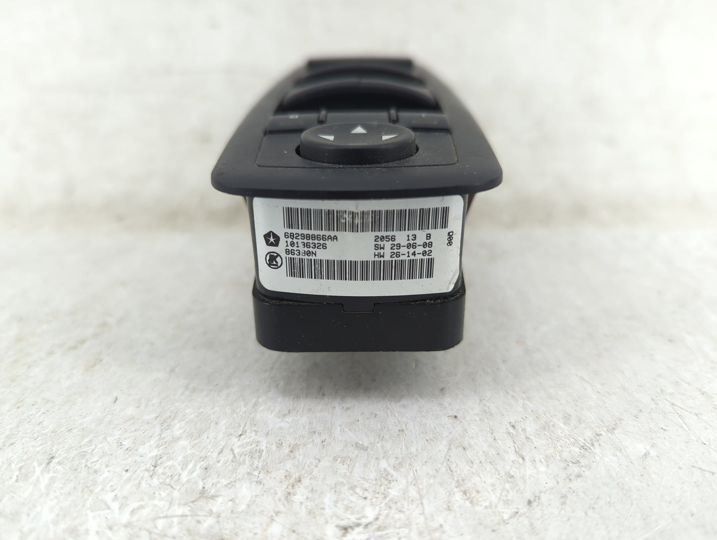 2017 Dodge Caravan Master Power Window Switch Replacement Driver Side Left P/N:68298866AA Fits Fits 2016 2018 2019 2020 OEM 