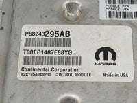 2017 Dodge Caravan PCM Engine Control Computer ECU ECM PCU OEM P/N:P68243295AB Fits Fits 2016 2018 2019 2020 OEM Used Auto P