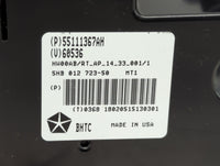 2017 Dodge Caravan Climate Control Module Temperature AC/Heater Replacement P/N:55111367AH Fits OEM Used Auto Parts - Oemuse