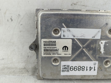 2017 Dodge Caravan PCM Engine Control Computer ECU ECM PCU OEM P/N:P68243295AB T00EP0797DXVN1 Fits Fits 2016 2018 2019 2020 OEM Used Auto Parts